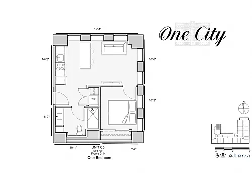 Floor plan Residence - C5
