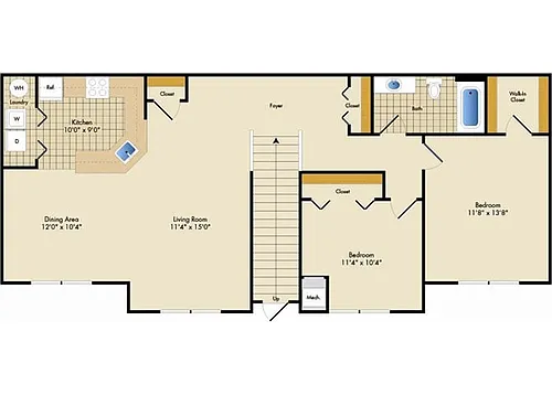 Floor plan East Hanover
