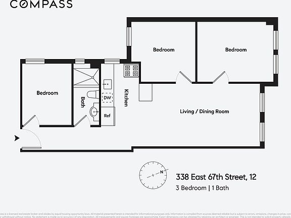 2nd image of 338 E 67th St APT 12