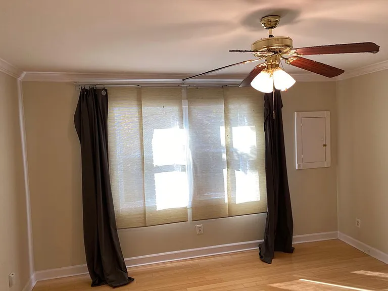 large window in bedroom