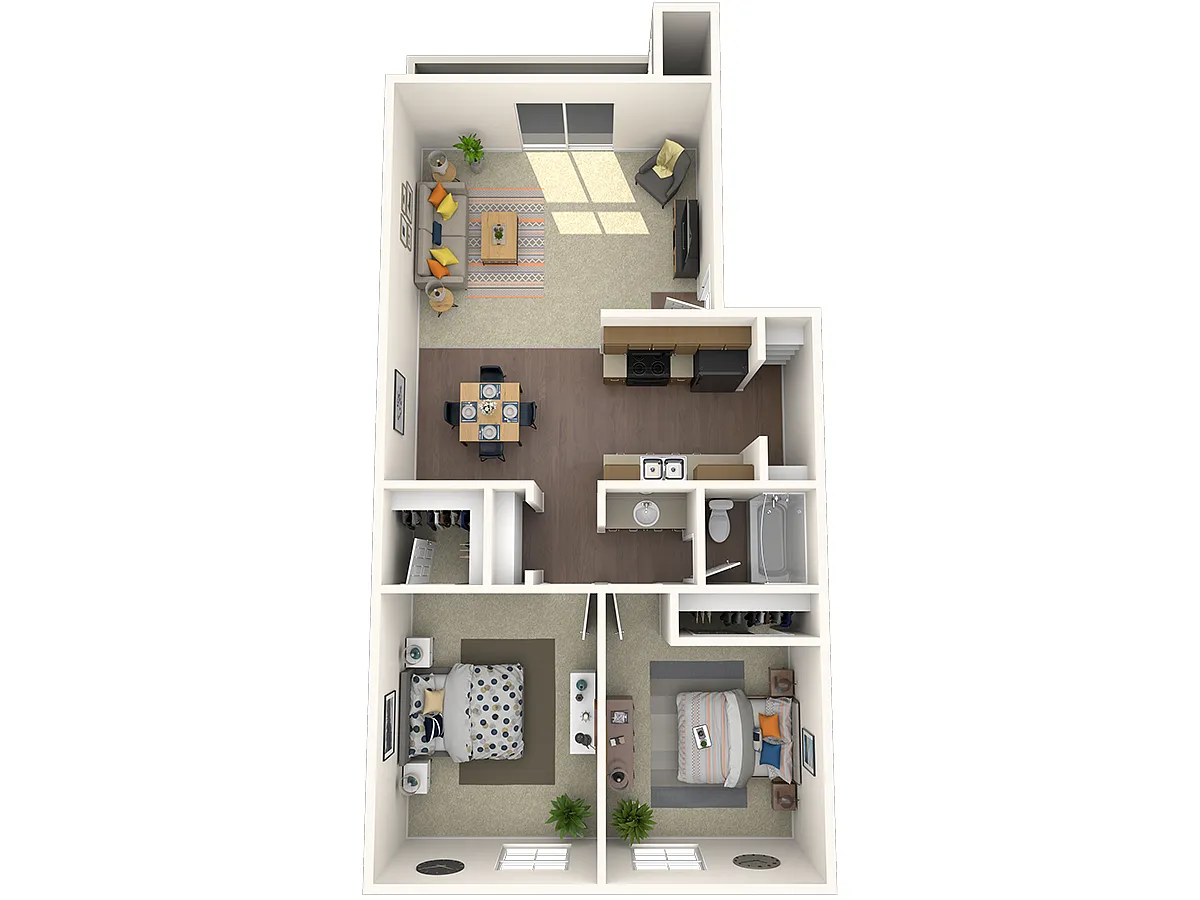 Floor plan The Melrose