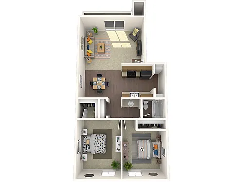 Floor plan The Melrose