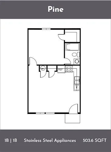 Floor plan Pine
