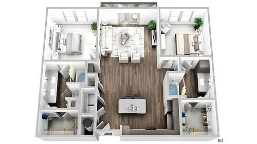 Floor plan B4