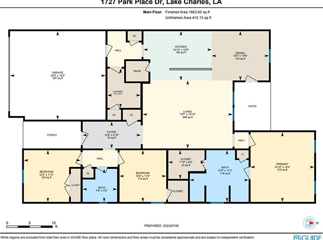 2nd image of 1727 Park Place Dr