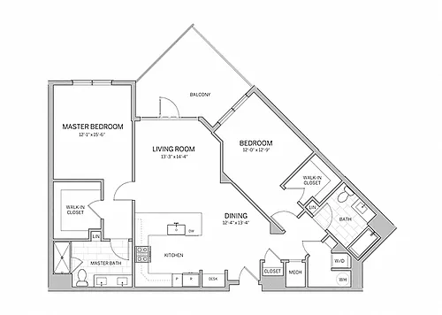 Floor plan B12