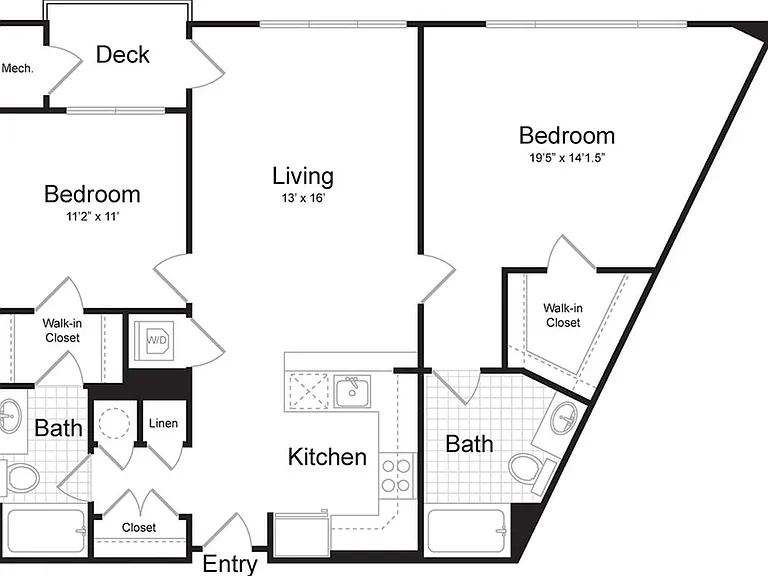 2-Bedroom 2-Bathroom | 1,147 sqft 2-Bedroom 2-Bathroom | 1,147 sqft