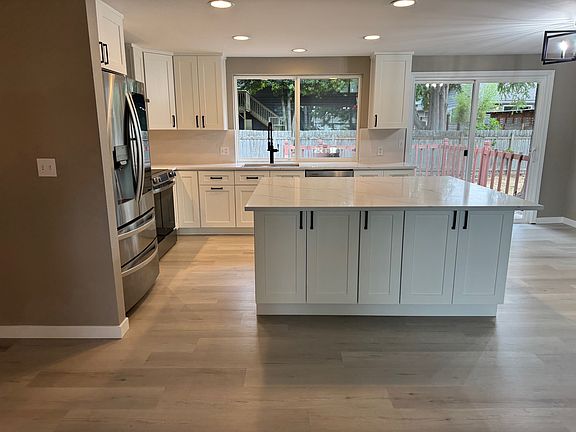 completely new and remodeled kitchen