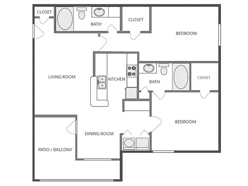 Floor plan C4 - Luxe