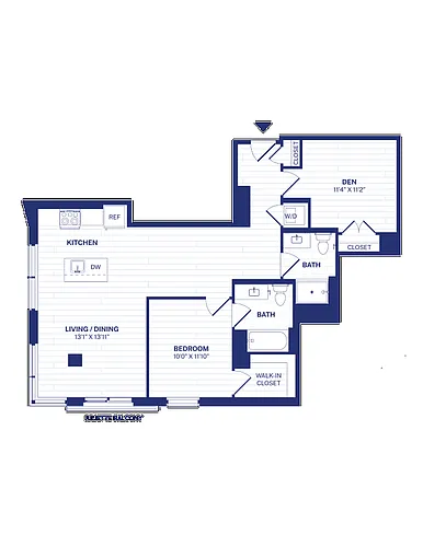 Floor plan C8D