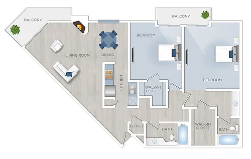 Floor plan B