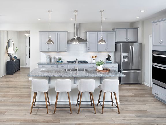 Appalachian model kitchen.