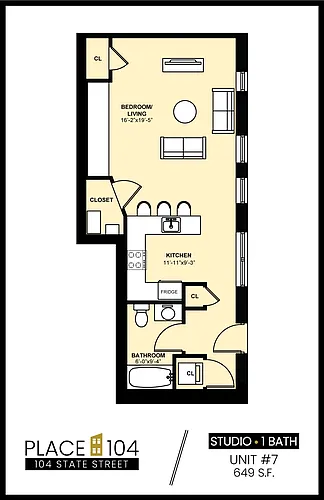Floor plan 104-7