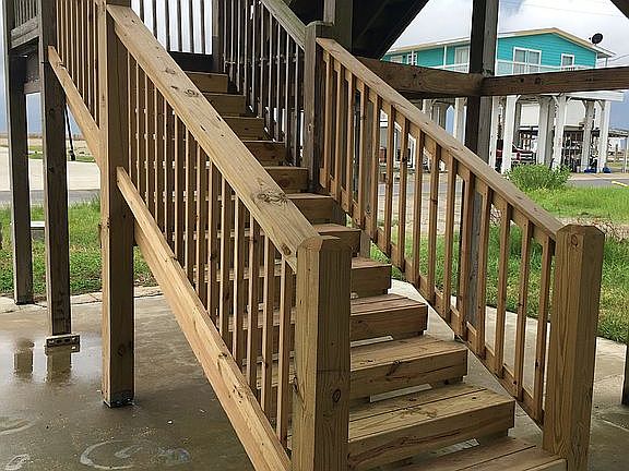 New stairs. 
