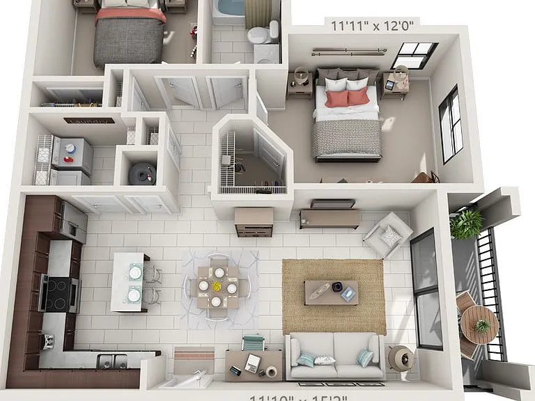 Solle Davie Luxury Apartments - Cadiz - 1 Beds - 1 Baths - 914 Sq. ft.