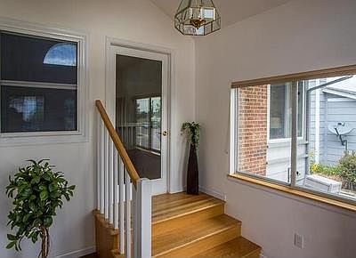 Entry from Garage & Front Door