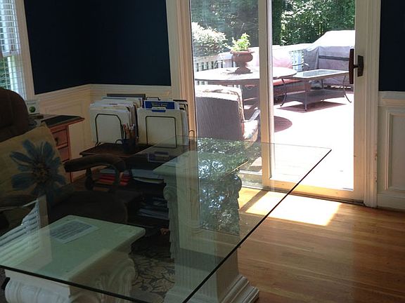 Sun room privacy FrenchDoors