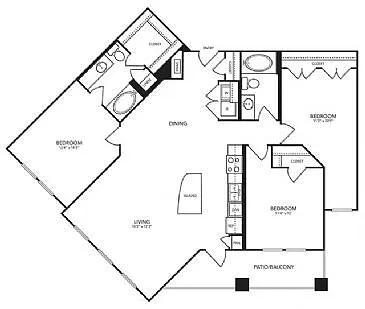 Floor plan C1