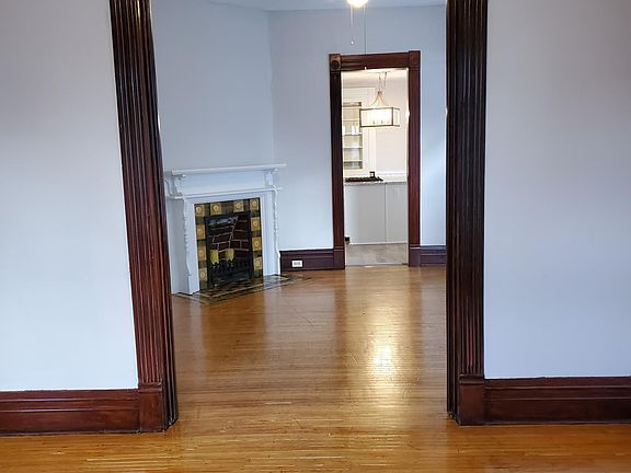 Pocket Doors Between Living and Dining Room.