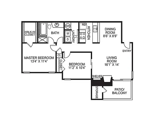 Floor plan Naples