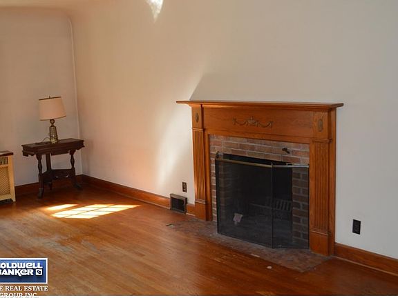 Fireplace in living room