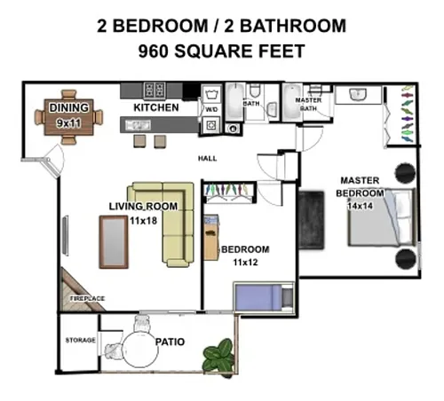 Floor plan BFU - BFU