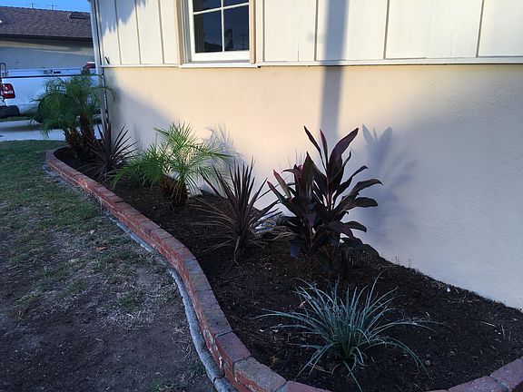 New landscaping