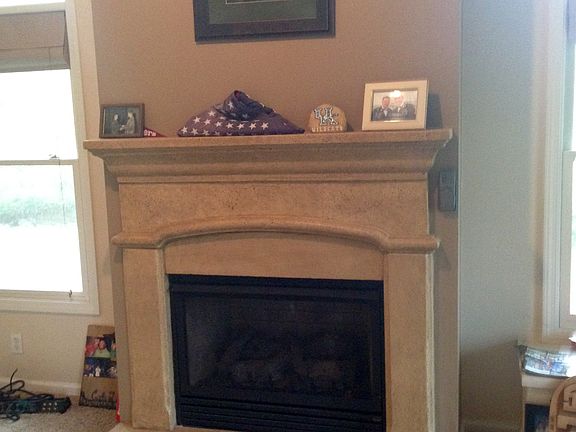 Gas Fireplace in Bonus Room