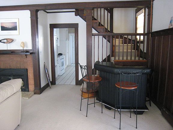 bar and kitchen entrance