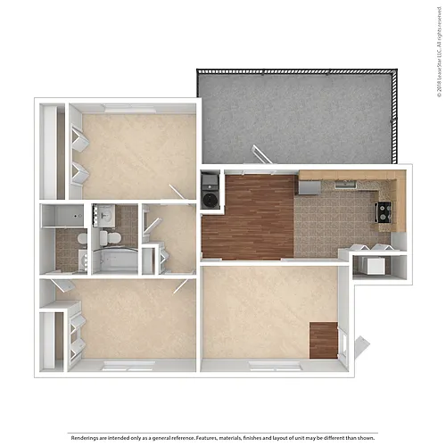 Floor plan B1