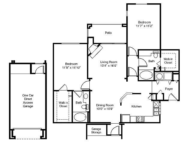 Floor plan The Baden
