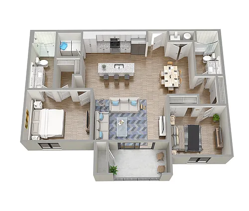 Floor plan B1