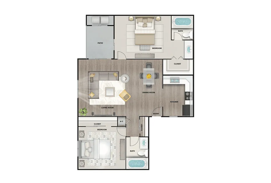 Floor plan B1