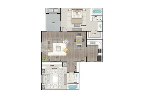 Floor plan B1