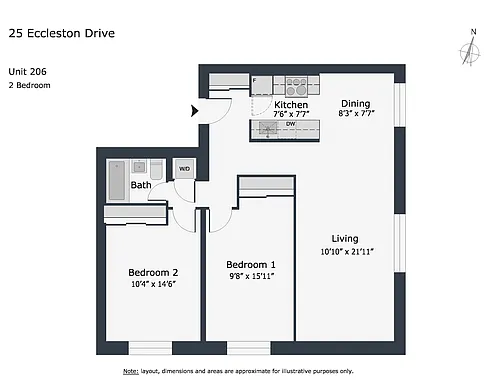 Floor plan 50031A-206