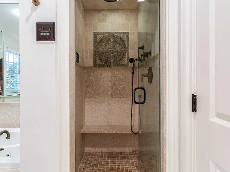 Steam Shower in Master.