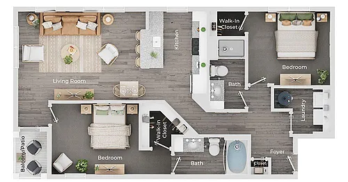 Floor plan The Echo