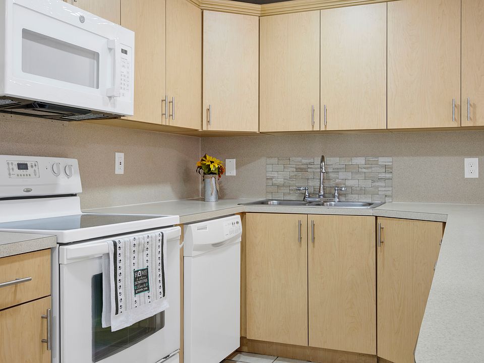New & modern kitchen cabinets.