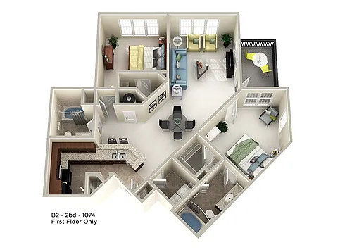 Floor plan B2