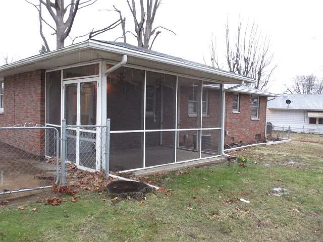 Screened Porch Outside