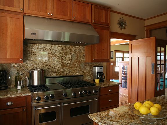 From the kitchen looking into the dining and livingroom