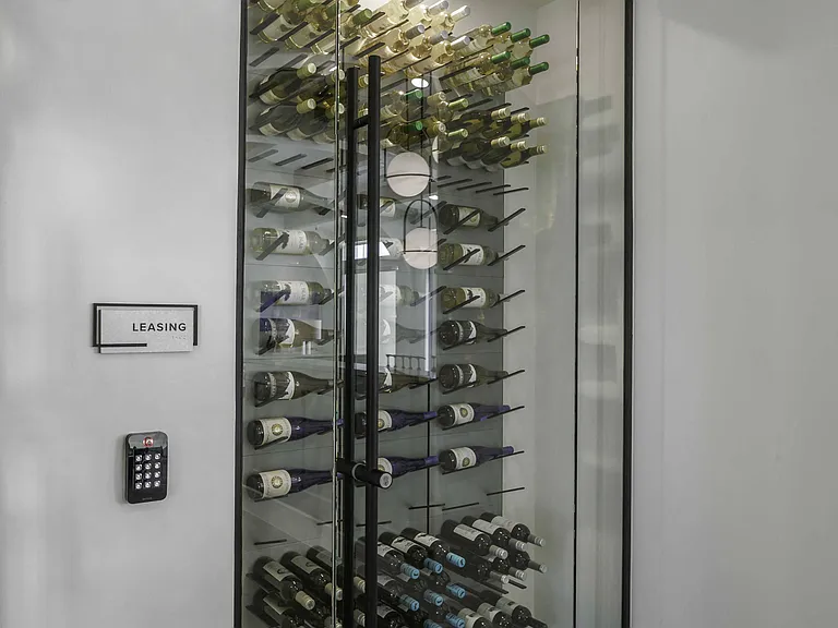 Wine wall feature
