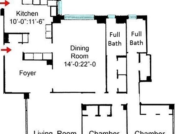 2nd image of 255 W 88th St #12BB
