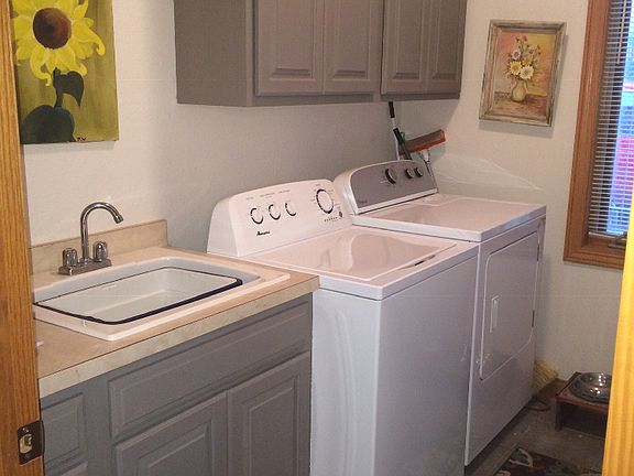 First floor laundry room