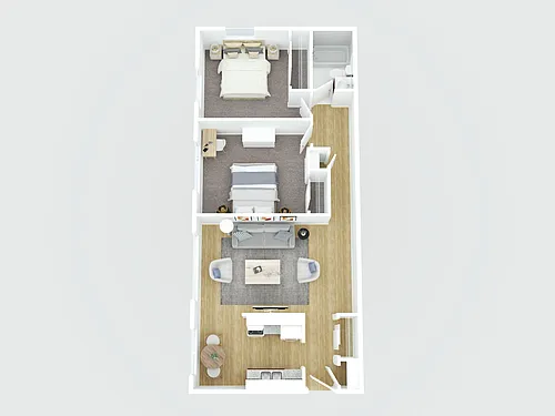 Floor plan 2 Bedroom