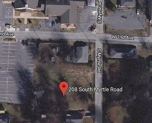 stone's throw from church