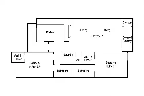 Floor plan Bayview