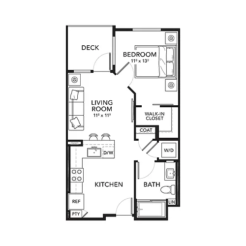 Floor plan Plan A1