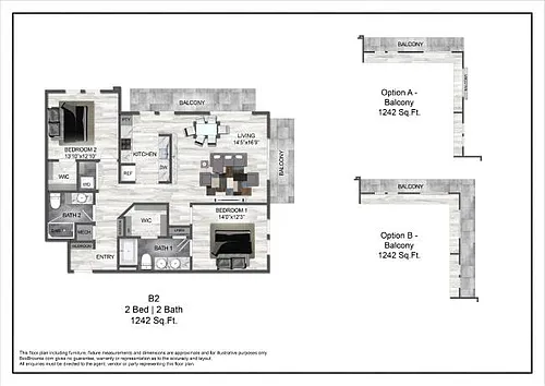 Floor plan B2