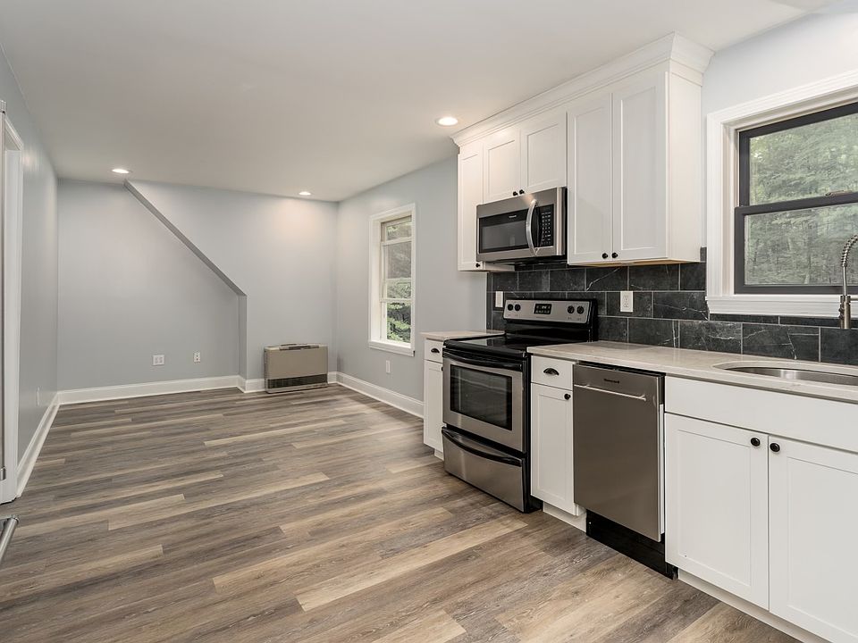 Kitchen and living area